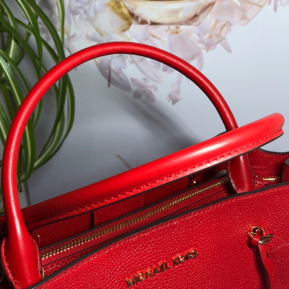 👛 MICHAEL Kors Arielle Leather Satchel - Picture 7 of 9